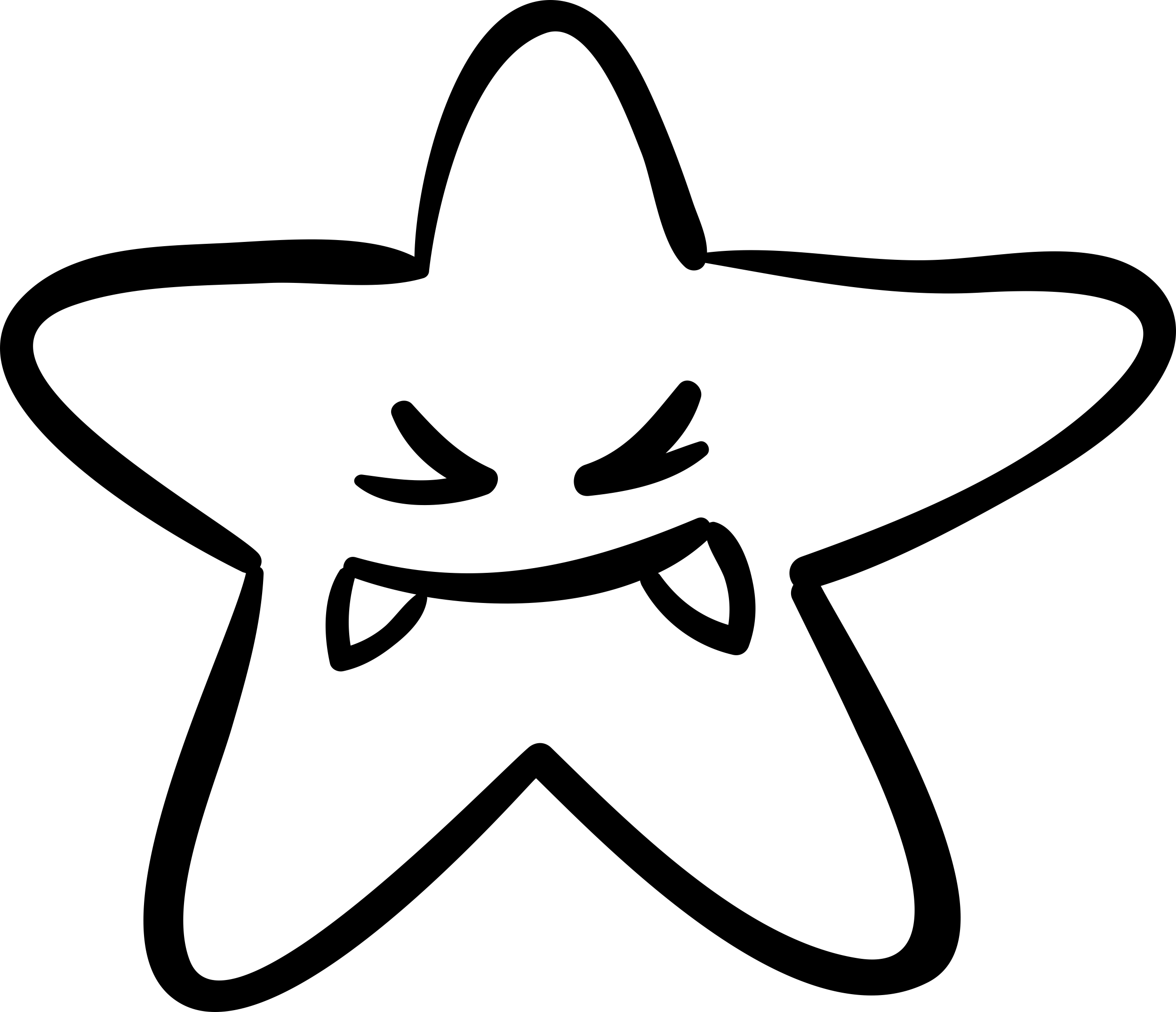 Halloween Favorites Star Monster Face With Fangs Outline Icon Svg Set Free Vectors